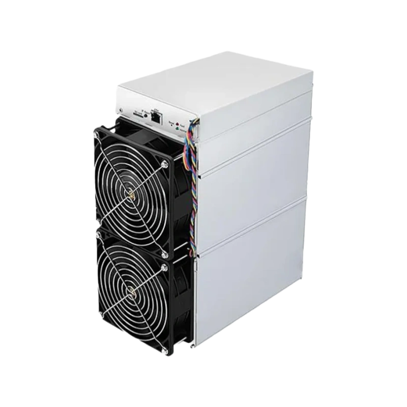 Bitmain Antminer Z15 Equihash Zcash ZEC Miner 420KSol 1510W Bitmain Antminer Z15 Front View with Dual Cooling Fans and Heat Sink - Equihash ASIC Miner for Zcash (ZEC) Mining